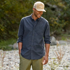 Orvis Men|Last Release Garment-Dyed Poplin Long-Sleeve Shirt