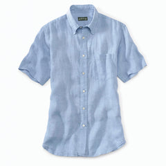 Orvis Men|Last Release Pure Linen Short-Sleeve Shirt