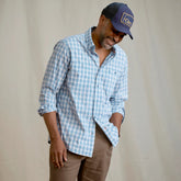 PACIFIC BLUE PLAID,S
