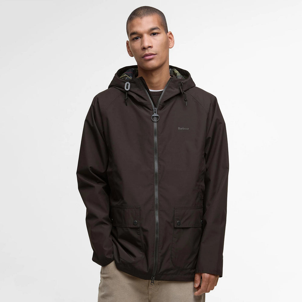 Orvis Men Barbour® Hooded Domus Waterproof Jacket