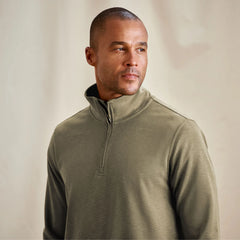 Orvis Men|Last Release Three Forks 1/4-Zip Sweatshirt
