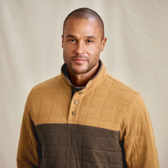 Orvis Men|Last Release Men's Battenkill Colorblock Quilted 1/4-Snap Sweatshirt