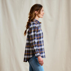 Orvis Women Perfect Flannel Boyfriend Shirt