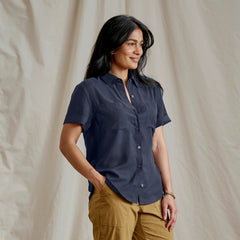 Orvis Women|Last Release Washable Silk Short-Sleeve Camp Shirt