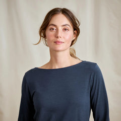 Orvis Women Outbound Merino 3/4-Sleeve Boatneck Tee
