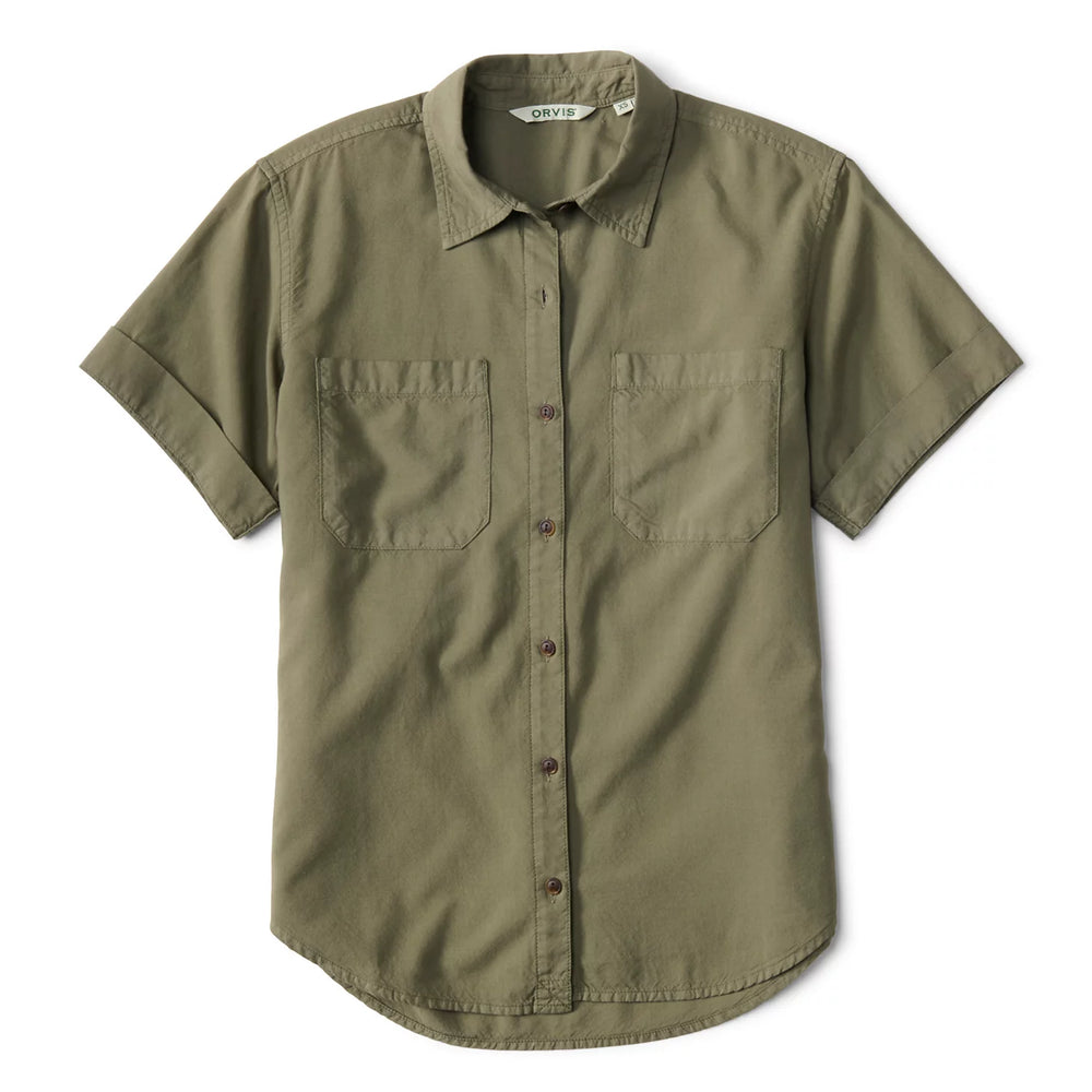 Orvis Women Classic Short-Sleeve Camp Shirt