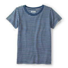Orvis Women|Last Release Women's Indigo Striped Short-Sleeve Tee