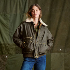 Orvis Women Barbour® Maxine Waxed Jacket
