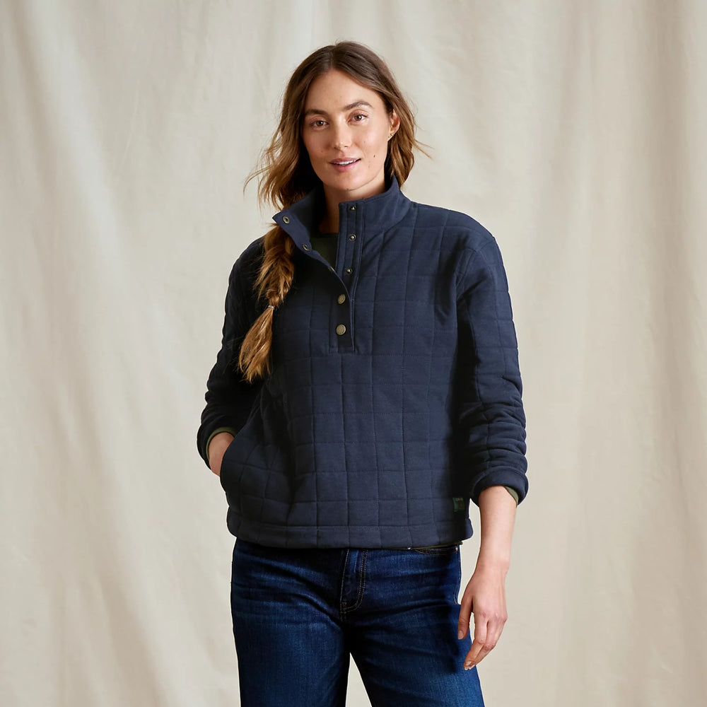 Orvis Women|Last Release Women's Battenkill Quilted 1/2-Snap Sweatshirt