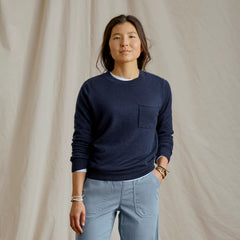 Orvis Women|Last Release Featherweight Cashmere Crewneck Sweater