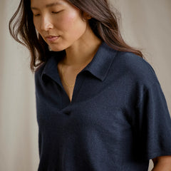 Orvis Women|Last Release Featherweight Cashmere Polo Tee