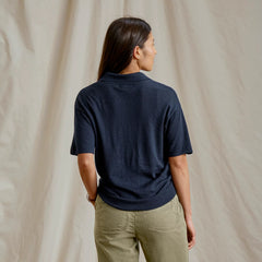 Orvis Women|Last Release Featherweight Cashmere Polo Tee