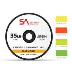 Orvis Fly Fishing Scientific Anglers Absolute Flat Mono Shooting Line