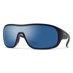 MATTE BLACK/BLUE POLARIZED LENS