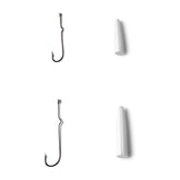 Orvis Fly Fishing Popper Bodies with Hooks - Pencil Popper Bodies with Size 1 and 4 Hooks