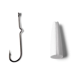 Orvis Fly Fishing Popper Bodies with Hooks - Bass Popper Bodies with Size 4 and 8 Hooks