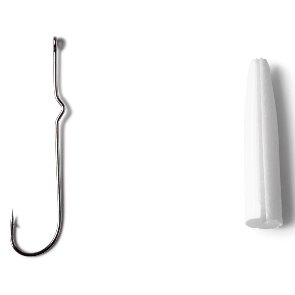 Orvis Fly Fishing Popper Bodies with Hooks - Panfish Popper Bodies with Size 10 and 12 Hooks