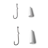 Orvis Fly Fishing Popper Bodies with Hooks - Saltwater Popper Bodies with Size 2 and 2/0 Hooks