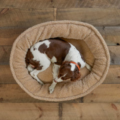 Orvis Dog Orvis ComfortFill-Eco™ Wraparound Dog Bed with Fleece