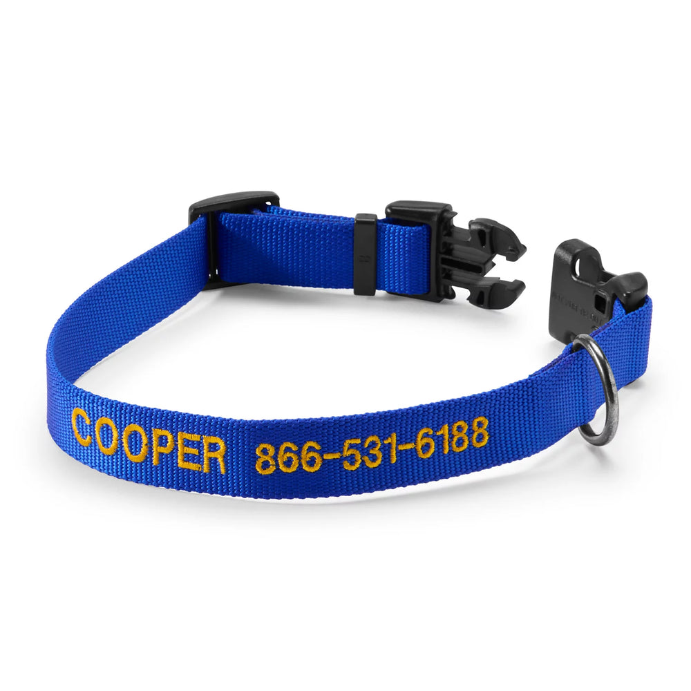 Orvis Dog Personalized Side-Release Buckle Collar and Leash