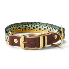 Orvis Dog Whiskey Leatherworks Adjustable Collar