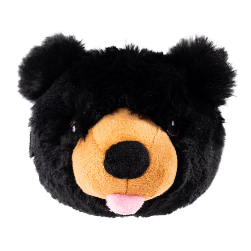 Orvis Dog Black Bear Head 2-in-1 Dog Toy