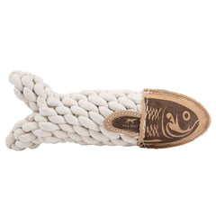 Orvis Dog Rope Crunch Fish Dog Toy