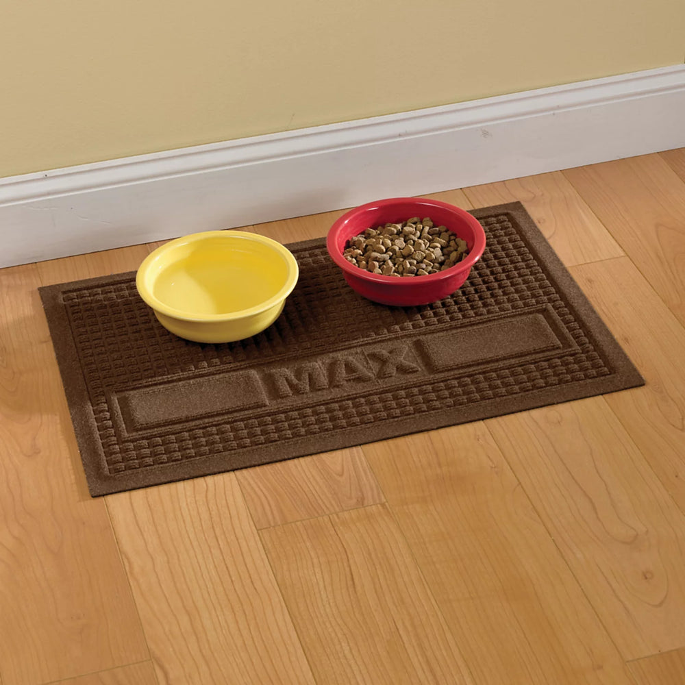 Orvis Dog|Home Goods Personalized Recycled WaterHog® Grid Pet Placemat