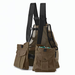 Orvis Hunt Waxed Cotton Strap Vest