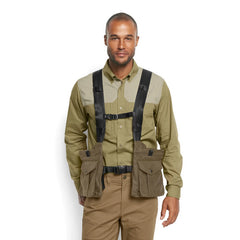 Orvis Hunt Waxed Cotton Strap Vest