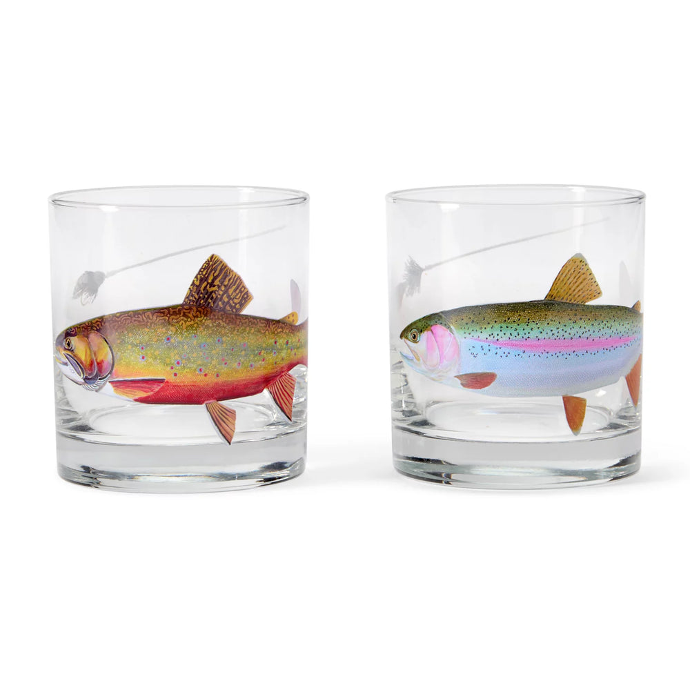 Orvis Home Goods Tie-One-On Rocks Glasses