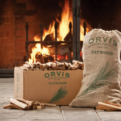 Orvis Home Goods Orvis Fatwood - 15-lb. Burlap Sack