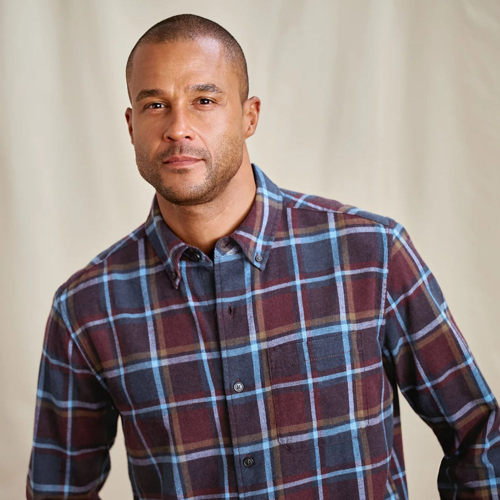 Orvis Men|Last Release Regent Long-Sleeve Flannel Shirt