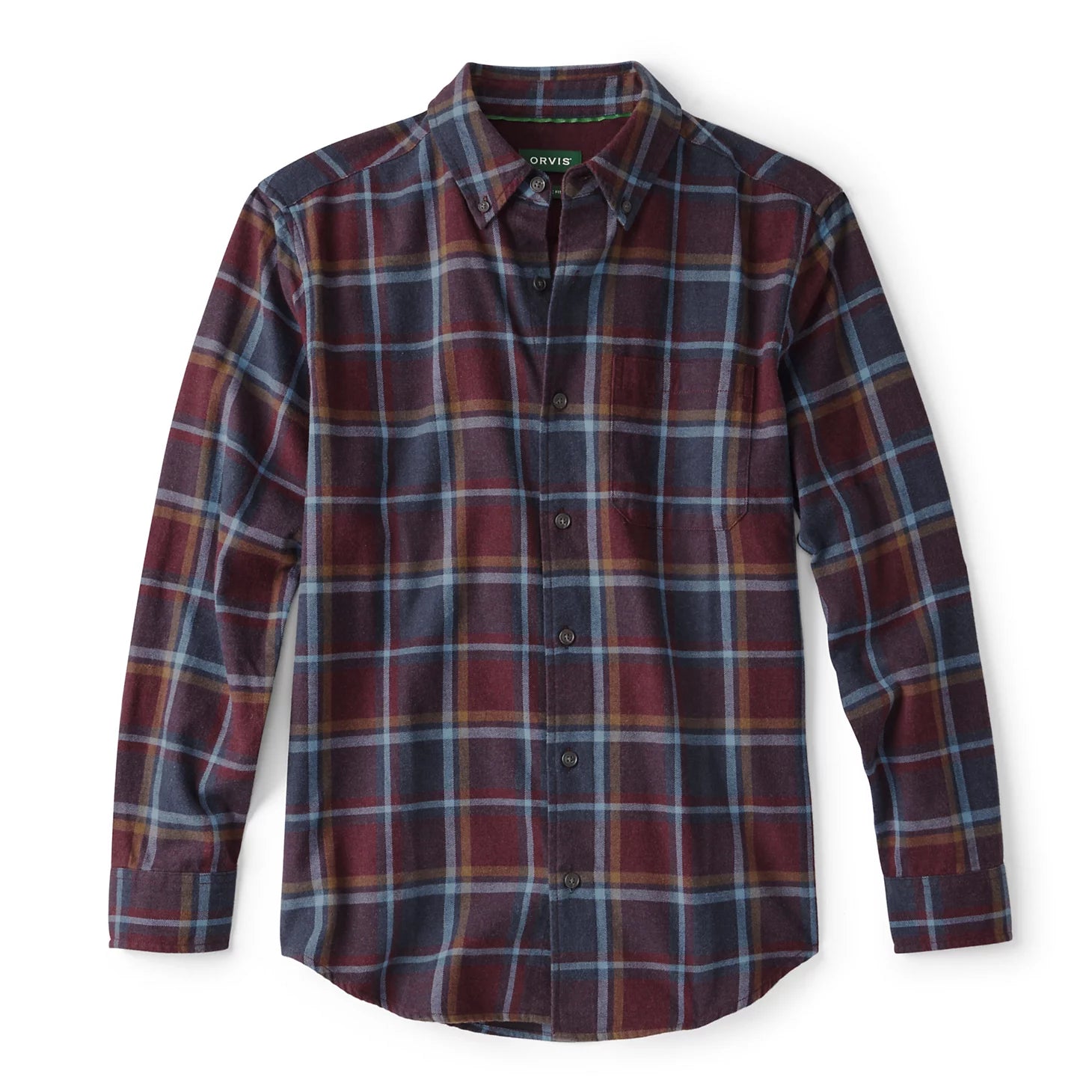 Orvis Men|Last Release Regent Long-Sleeve Flannel Shirt