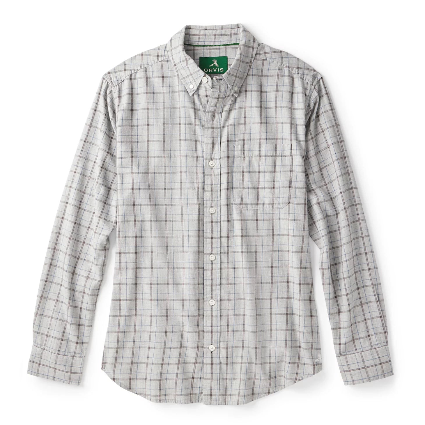 Orvis Men|Last Release Men's Sunderland Brushed Twill Long-Sleeve Shirt