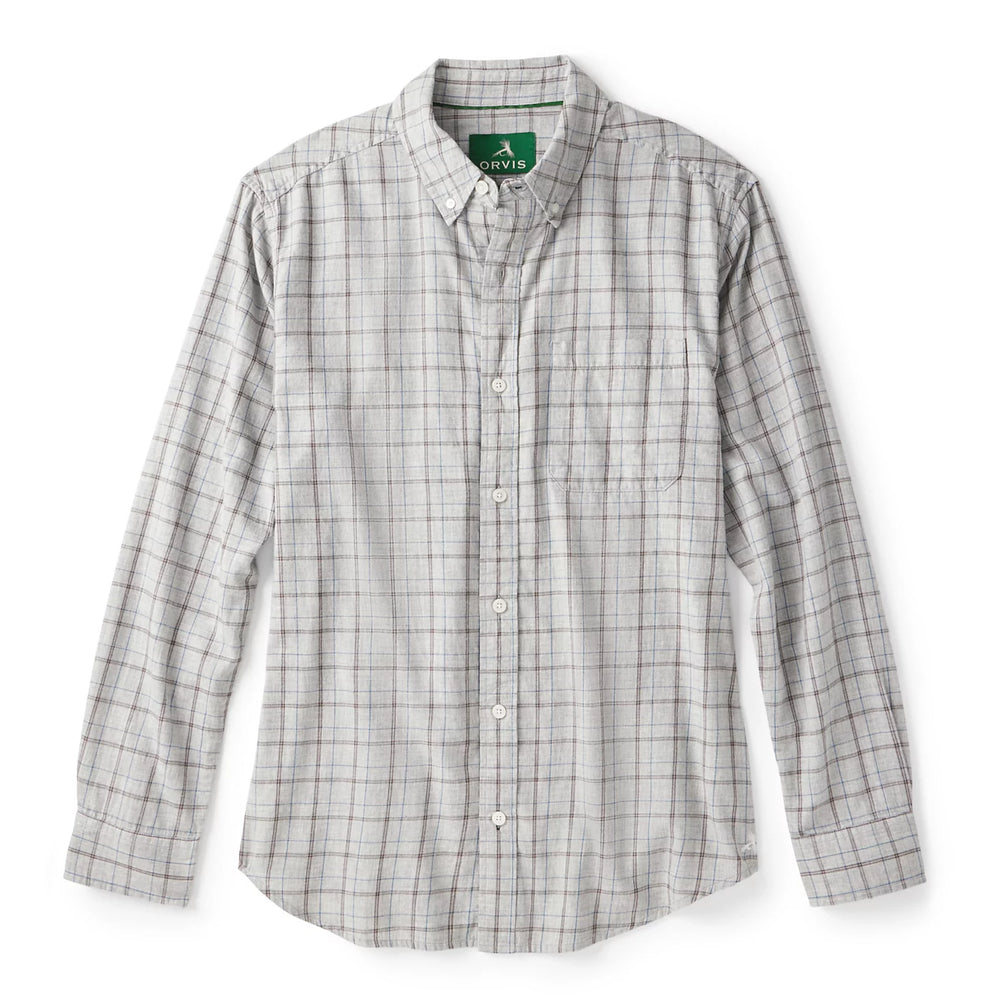 Orvis Men|Last Release Men's Sunderland Brushed Twill Long-Sleeve Shirt