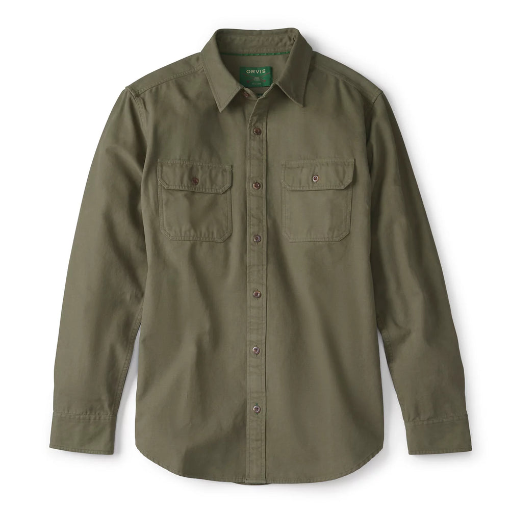 Orvis Men|Last Release Canvas Overshirt