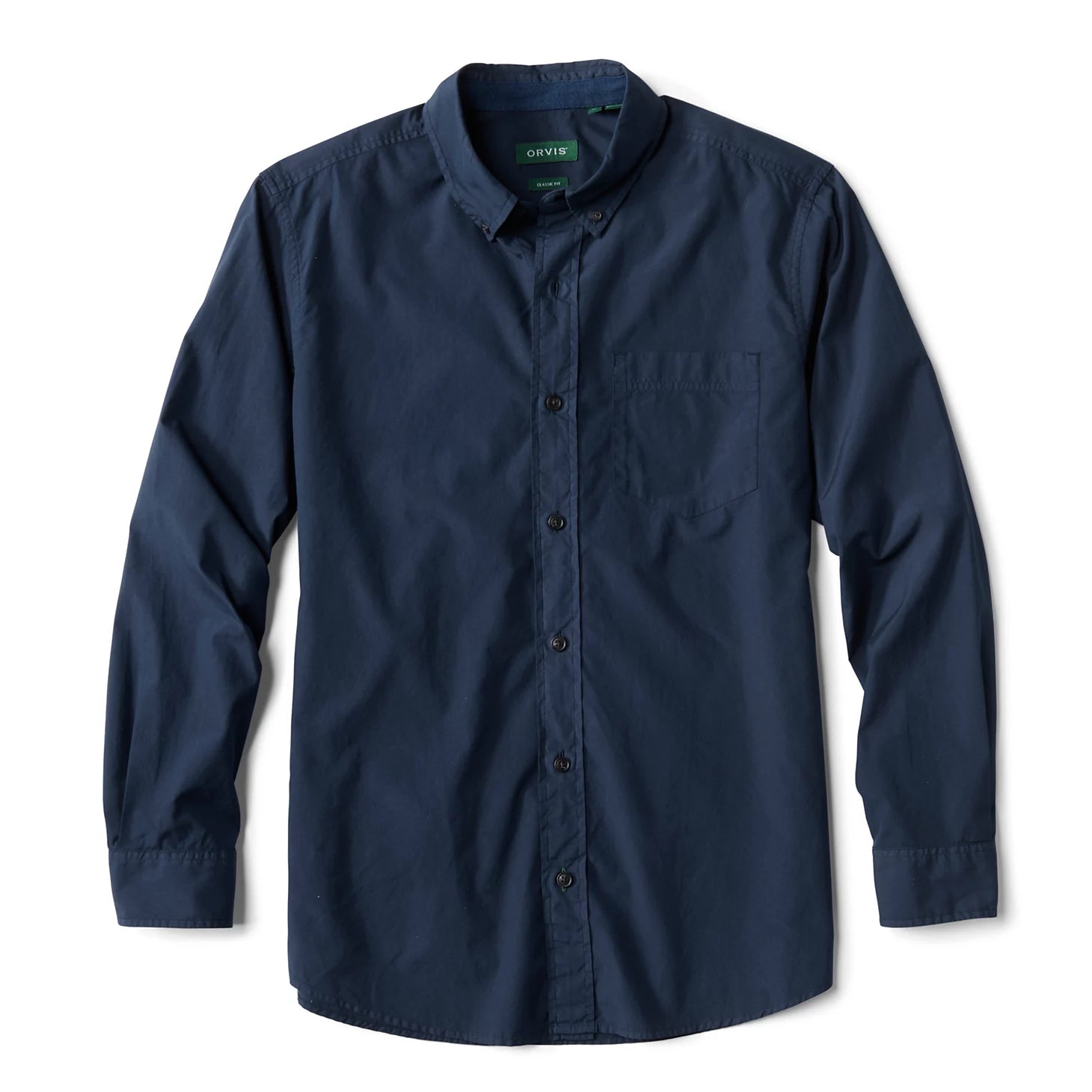 Orvis Men|Last Release Garment-Dyed Poplin Long-Sleeve Shirt