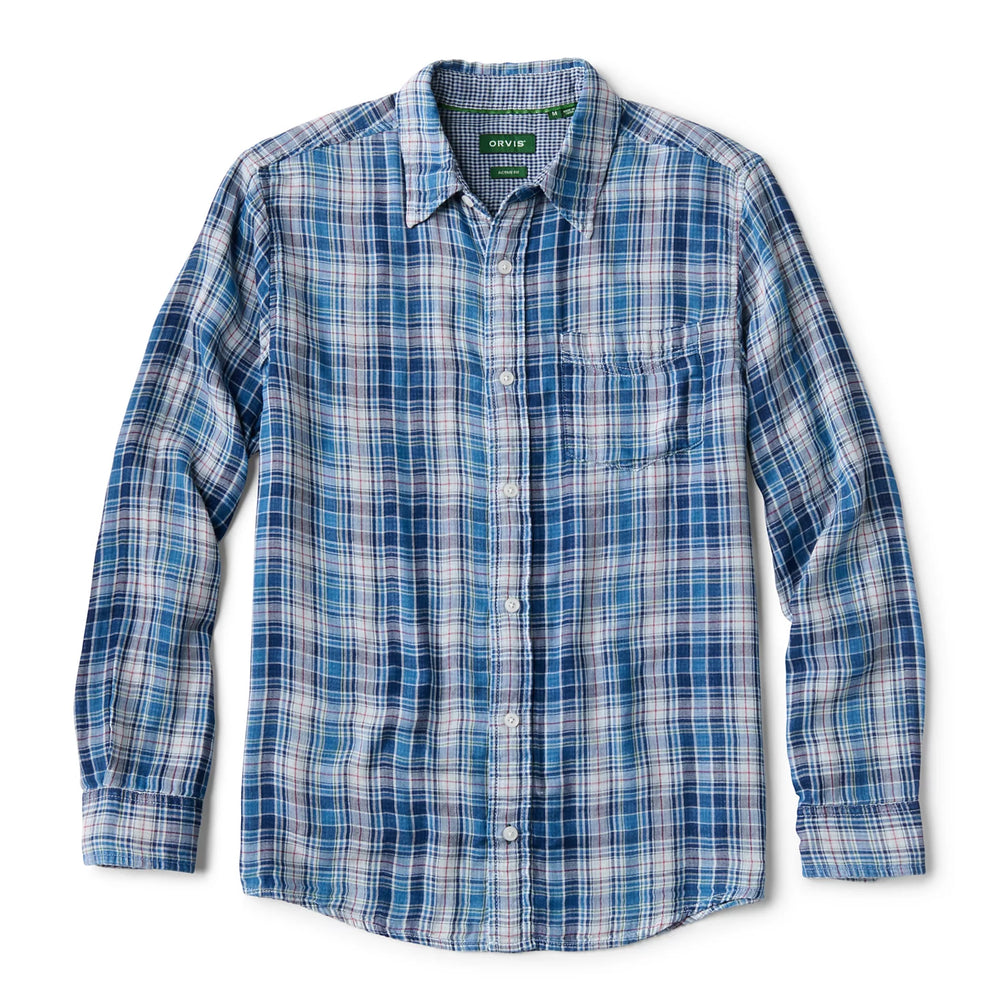 Orvis Men|Last Release Double-Face Long-Sleeve Shirt