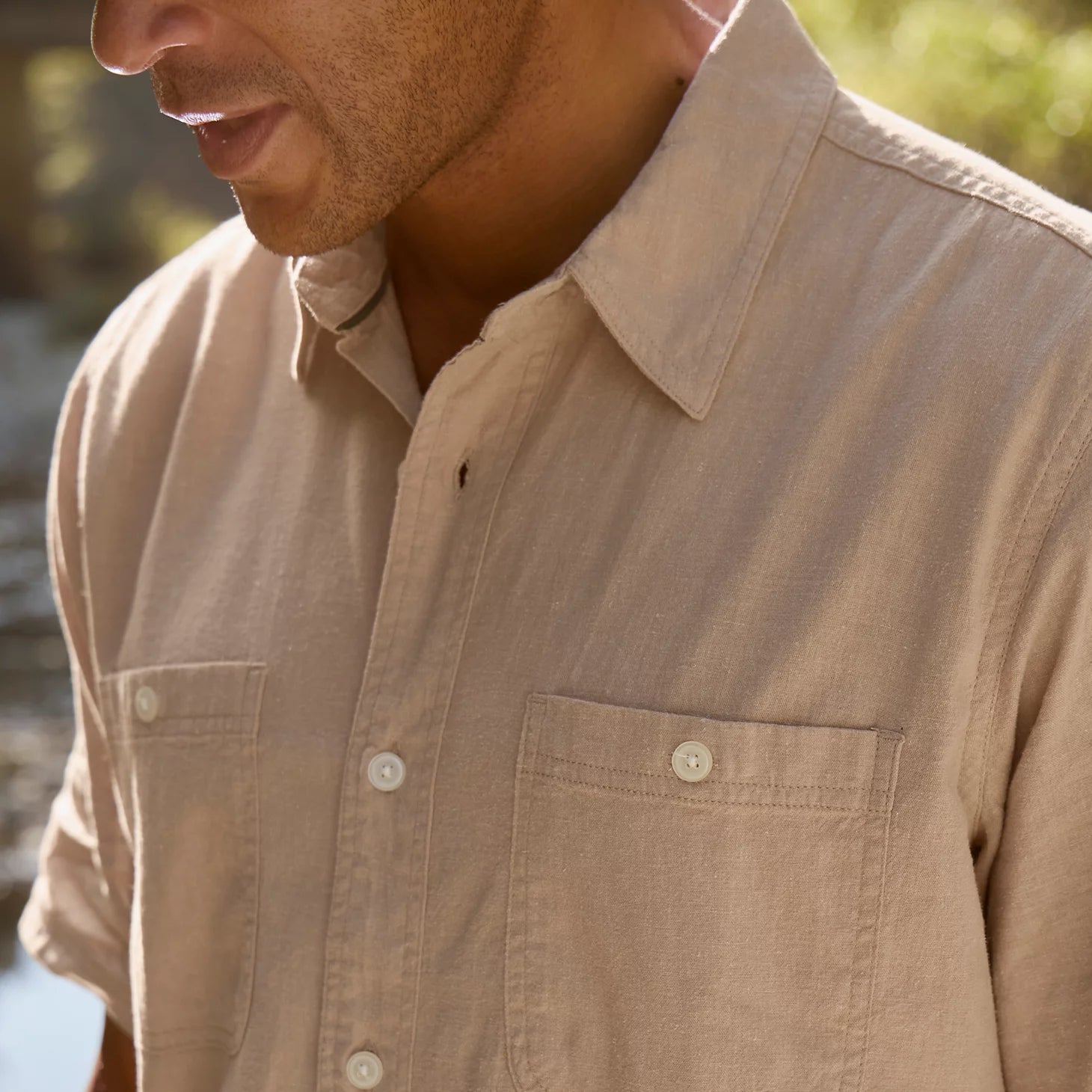 Orvis Men Hemp/TENCEL™ Short-Sleeve Shirt