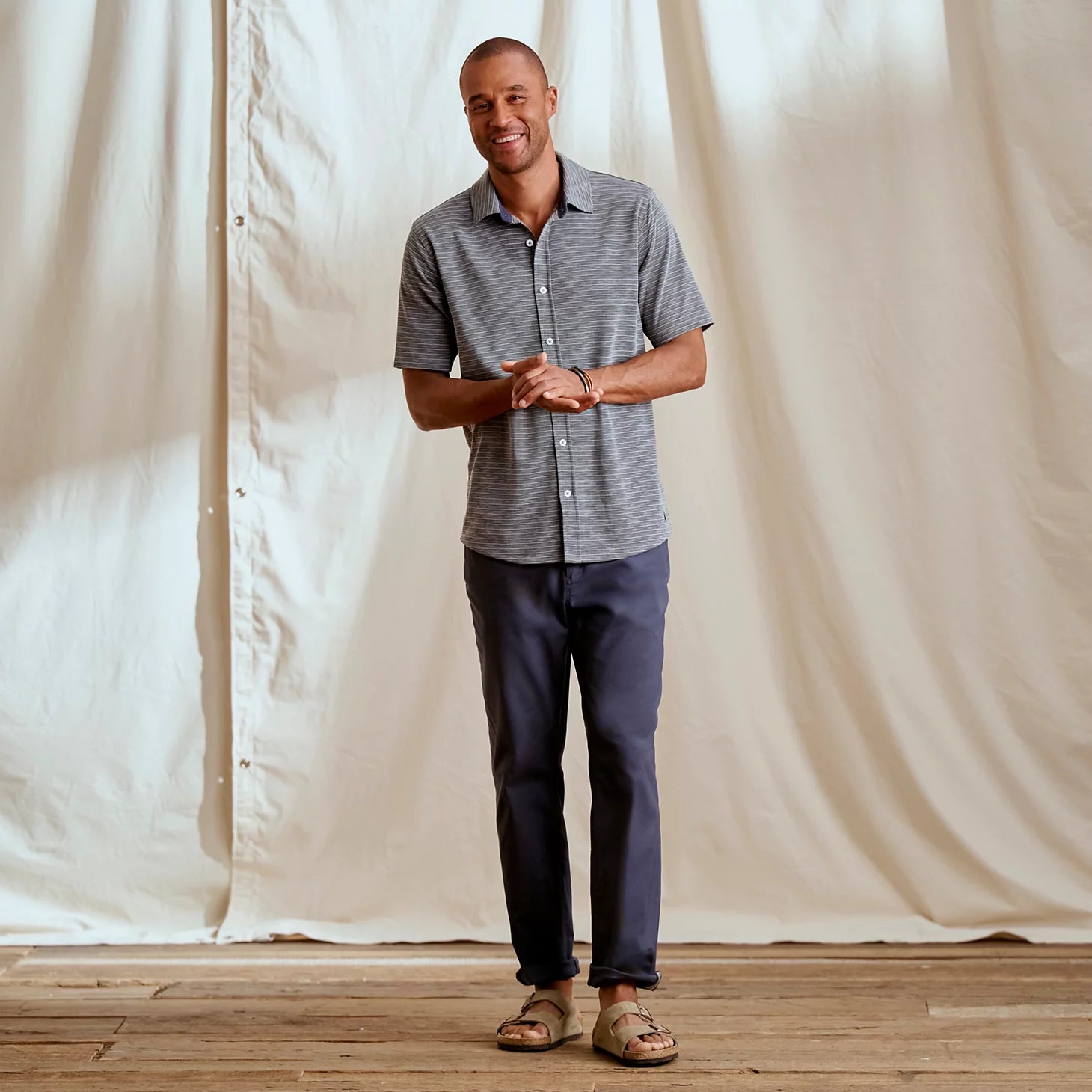 Orvis Men|Last Release Three Forks Knit Short-Sleeve Shirt