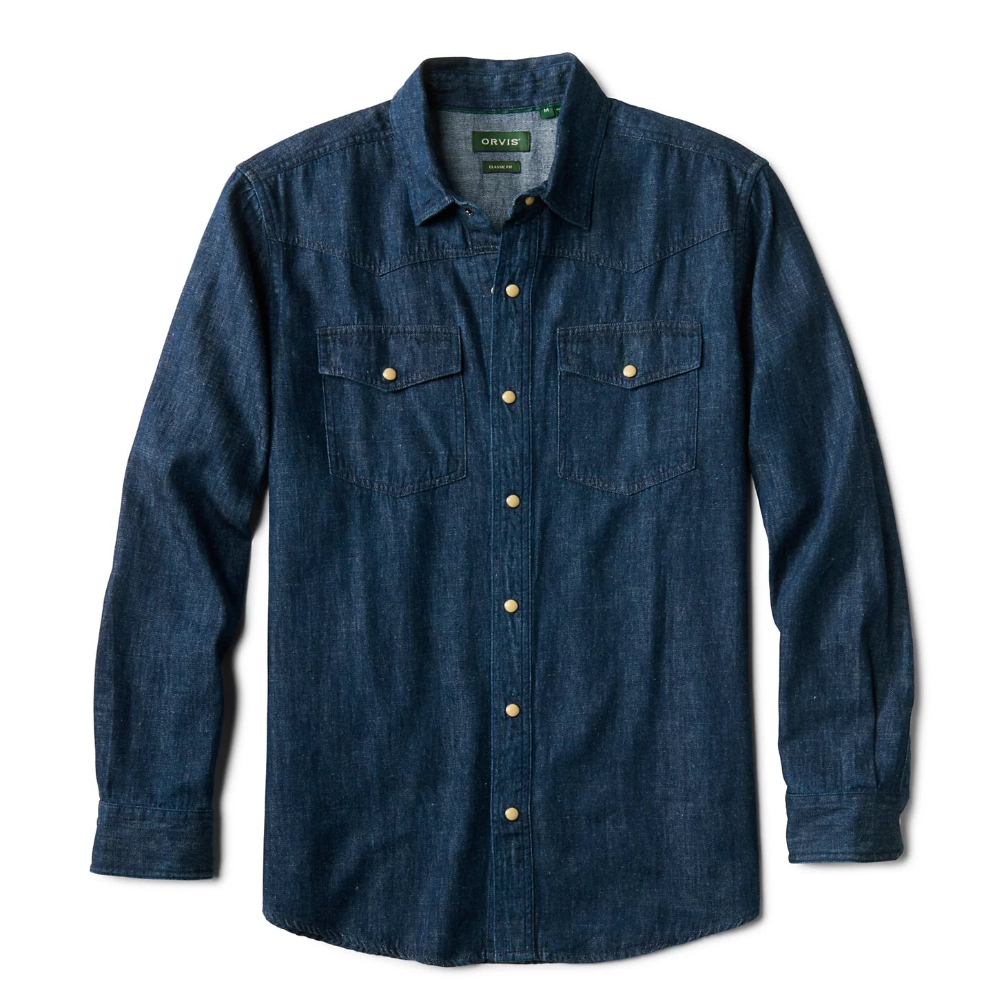 Orvis Men|Last Release Denim Long-Sleeve Western Shirt