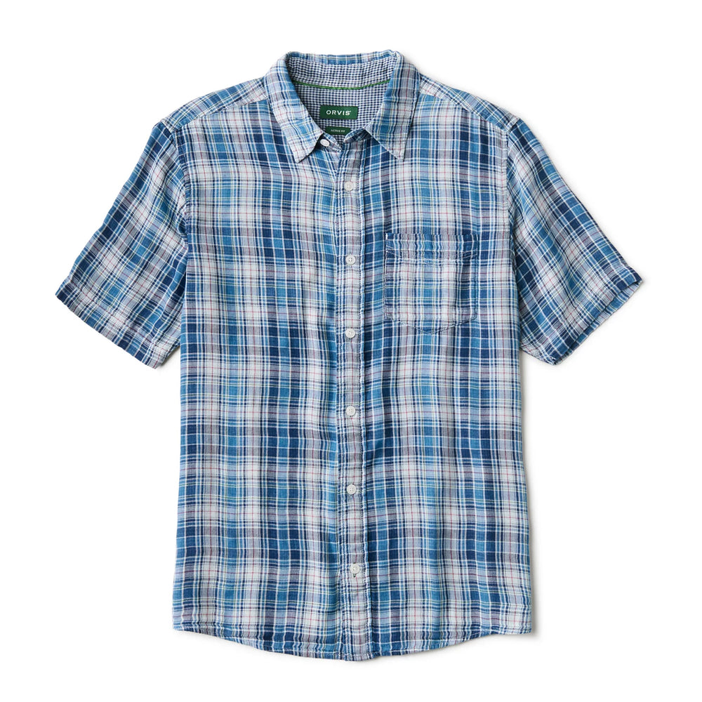 Orvis Men|Last Release Double-Face Short-Sleeve Shirt