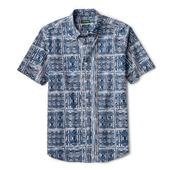 Orvis Men|Last Release Men's Heritage Poplin Printed Short-Sleeve Shirt