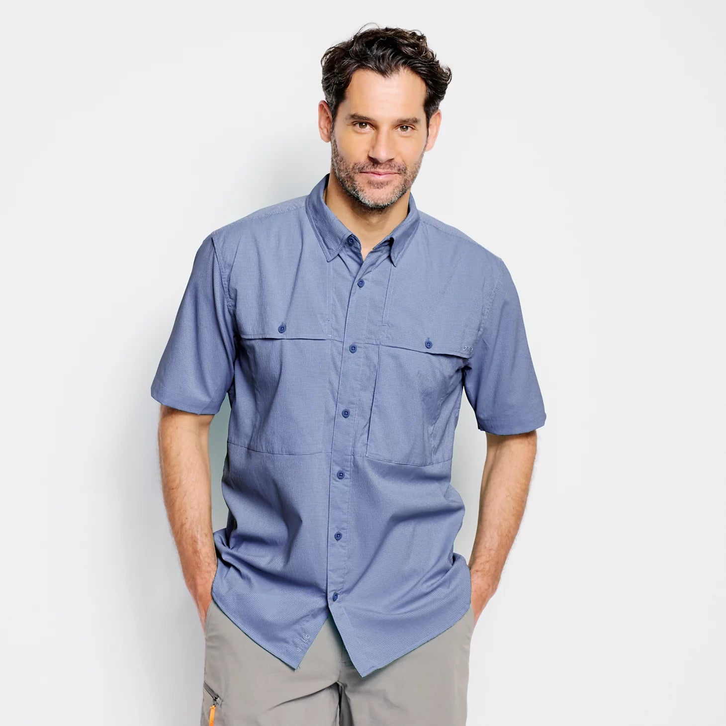Orvis Men Open Air Caster Short-Sleeve Shirt
