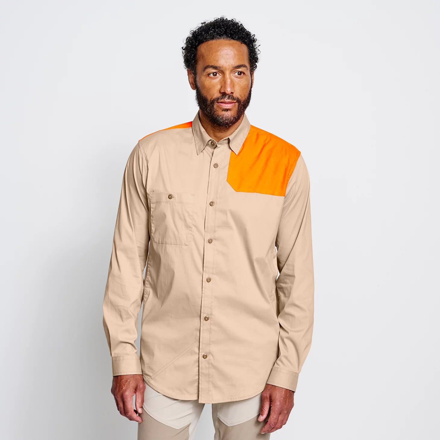 Orvis Men|Hunt Men's Left-Hand Long-Sleeve Featherweight Shooting Shirt