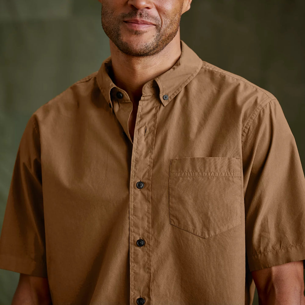 Orvis Men|Last Release Garment-Dyed Poplin Short-Sleeve Shirt