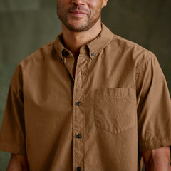 Orvis Men|Last Release Garment-Dyed Poplin Short-Sleeve Shirt
