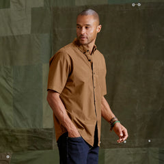 Orvis Men|Last Release Garment-Dyed Poplin Short-Sleeve Shirt