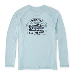 Orvis Men|Fly Fishing Men's DriCast™ Long-Sleeve Graphic Crew